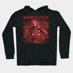 red lewis hamilton Hoodie